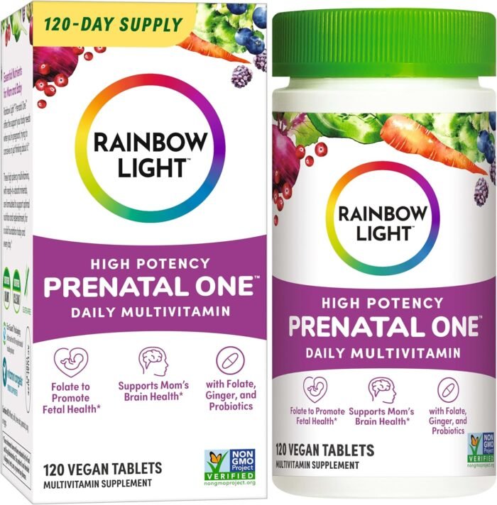rainbow light high potency prenatal multivitamin