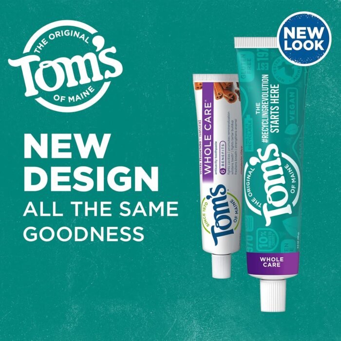 toms of maine cinnamon clove toothpaste pack