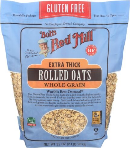 bobs red mill gluten free extra thick rolled oats
