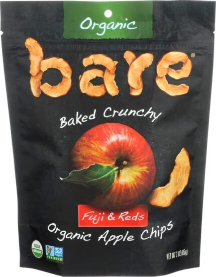 Bare Apple Chips, Fuji and Red, 3.3 Oz