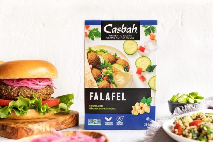 casbah authentic grains falafel chickpea mix pack
