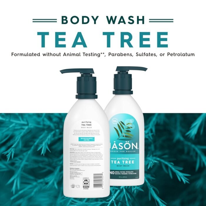 jason tea tree purifying body wash