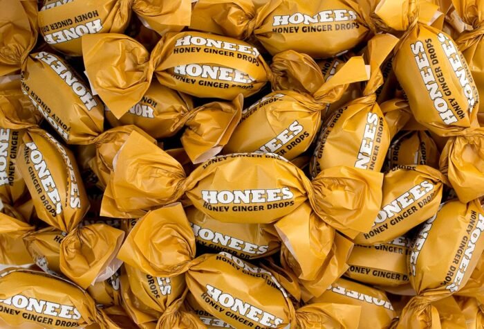 honees honey ginger drops pack