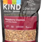 kind healthy grains raspberry clusters pack