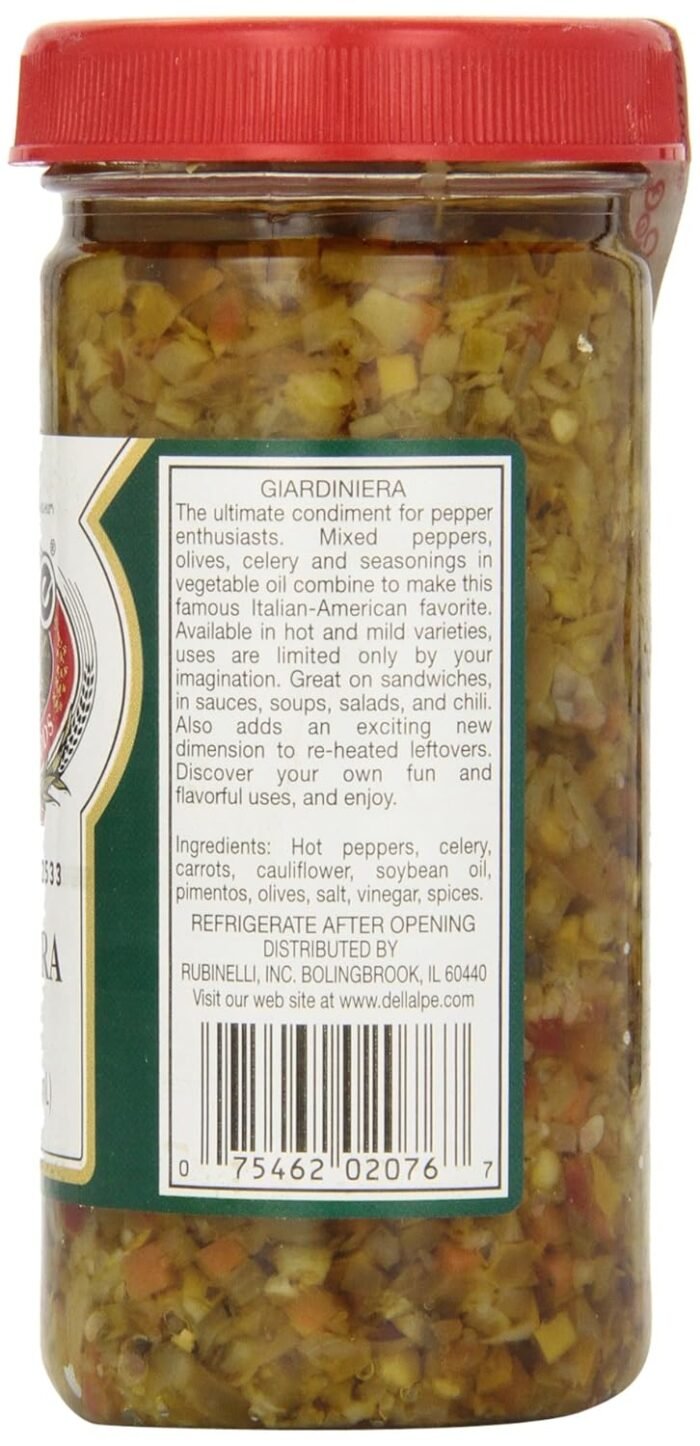 dell alpe giardinera relish hot