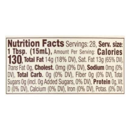 la tourangelle virigin unefind coconut oil