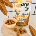 barnana peanut butter dipped banana bites pack