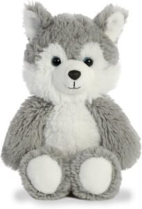 aurora cuddly friends husky grey 8