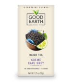 good earth sensorials creme eari grey black tea pack