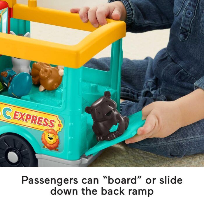 fisher price little people abc animal train toy