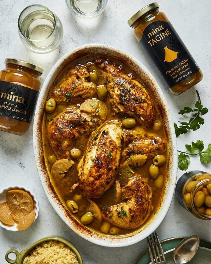 mina tagine moroccan chicken sauce