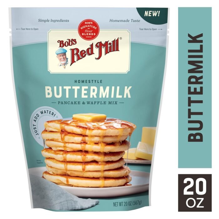 bobs red mill buttermik pancake & waffle mix pack