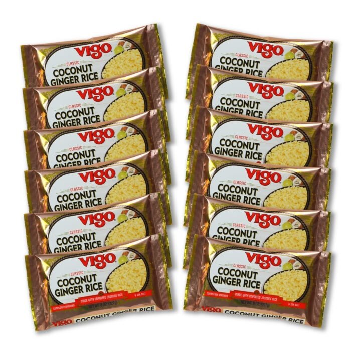vigo authentic coconut ginger rice pack