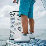 grundens mens deck boss waterproof boots grey 10