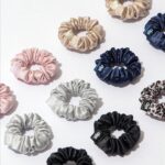 slip silk pure silk minnie scrunchies classic