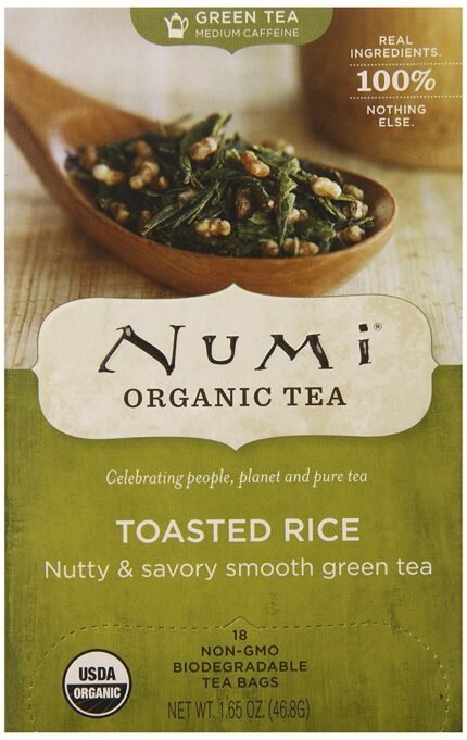 numi tea matcha toasted rice pack