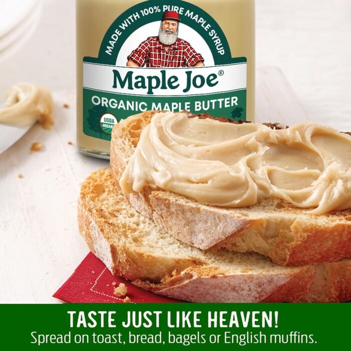 maple joe organic maple butter spread