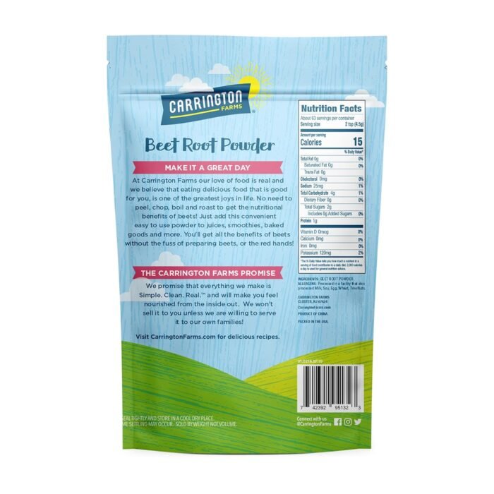 cariington farms beet powder