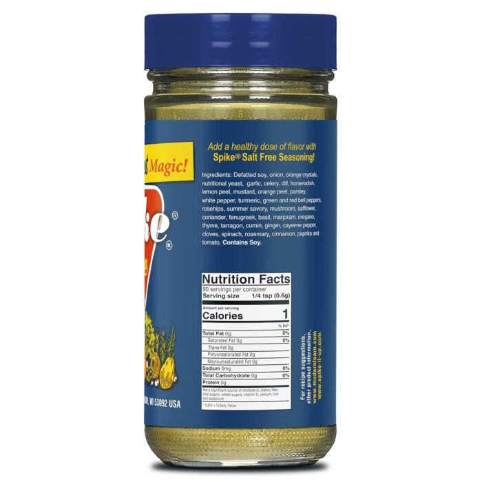 spike seasoning salt free and gluten free