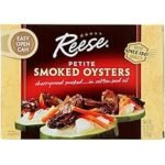 reese petite smoked oysters