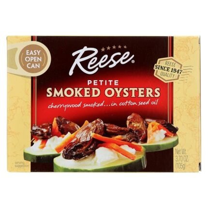 reese petite smoked oysters