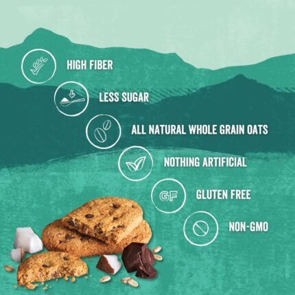 nairns chocolate & coconut biscuits pack