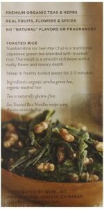 numi tea matcha toasted rice pack