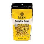 eden organic pumpkin seeds dry roasted pack