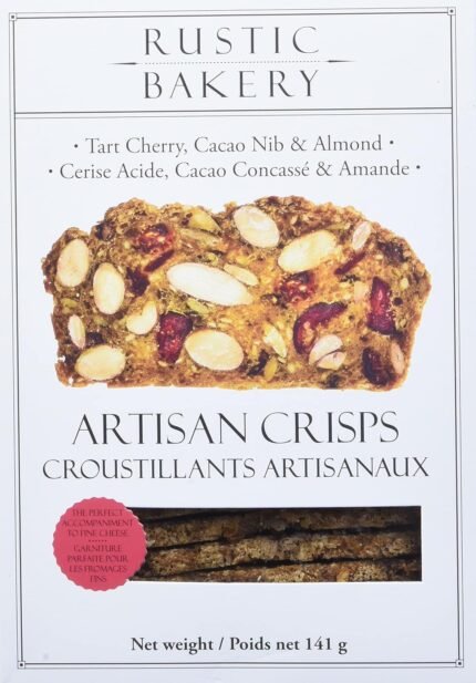 rustic bakery artisan crisps pack