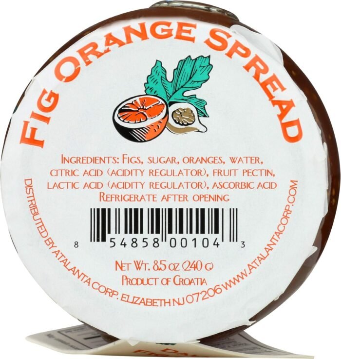 dalmatia spread fig orange