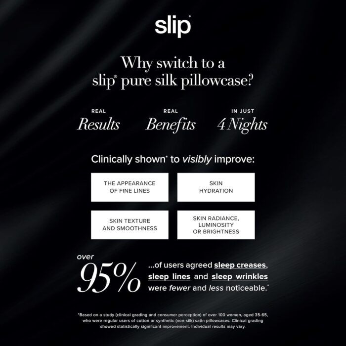 slip silk king pillowacase white