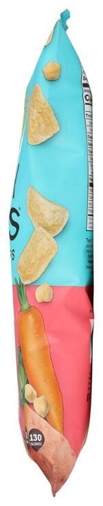 biena tasty thins veggie crisps pack