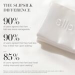 slip silk king pillowacase white