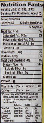 bobs red mill organic brown flaxseed meal pack