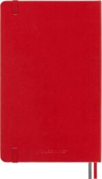 moleskine classic expanded notebook red l 400 pages