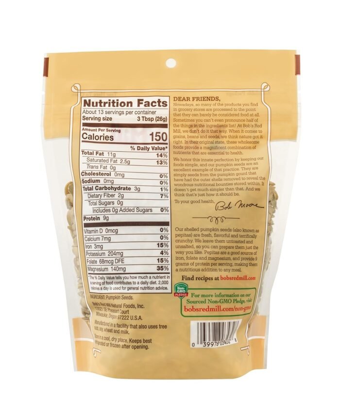 bobs red mill seeds pumpkin pack