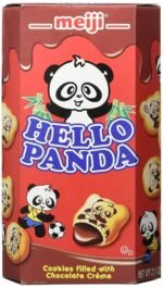 meiji hello panda chocolate cookies pack