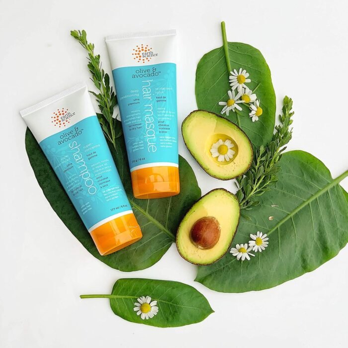 earth science olive & avocado oil shampoo