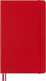 moleskine classic expanded notebook red l 400 pages