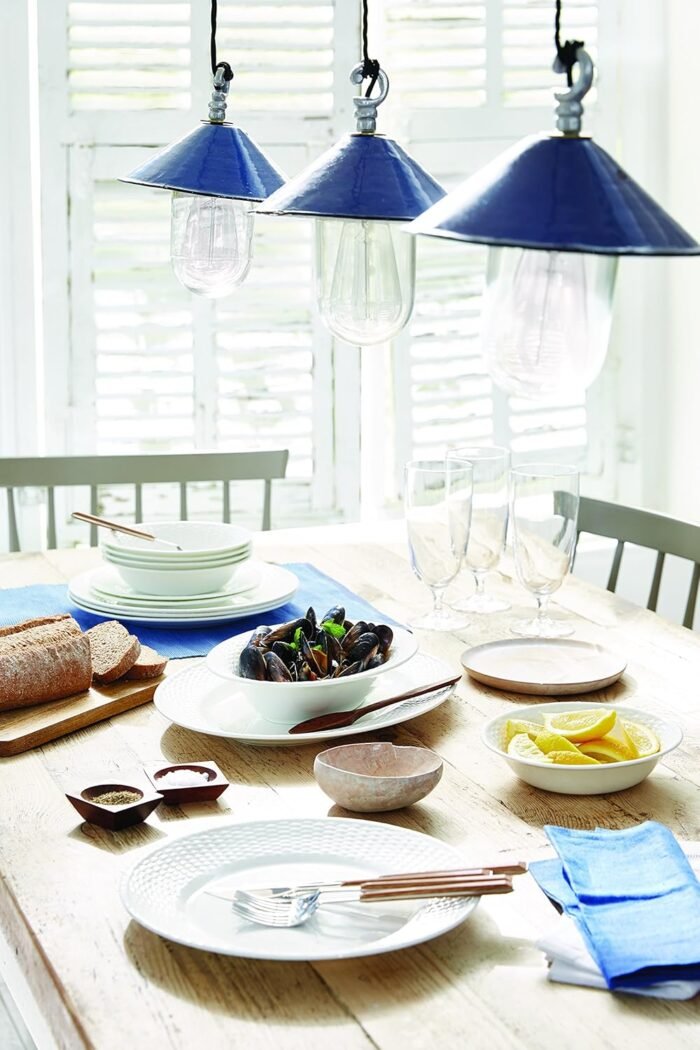 wedgwood nantucket basket 4-piece place setting white top view