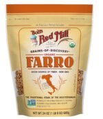 bobs red mill organic farro grain pack