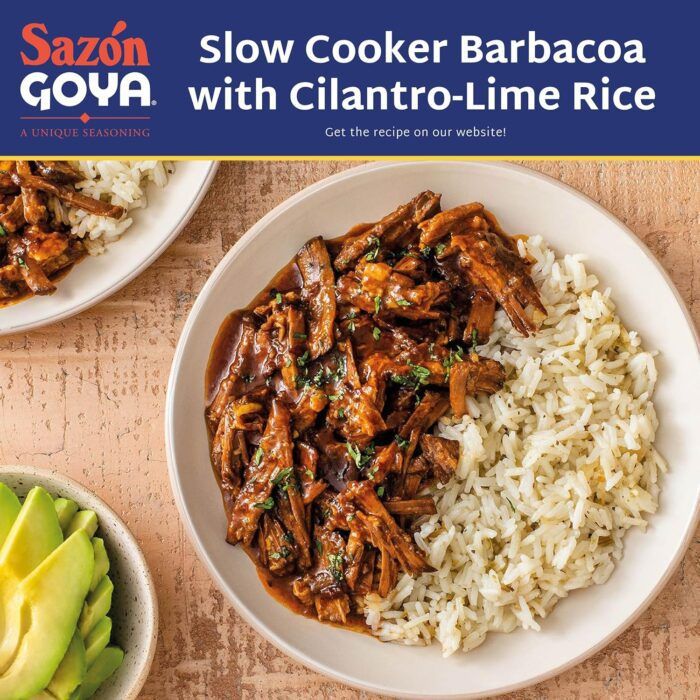 slow cooker barbacoa with cilantro-lime rice