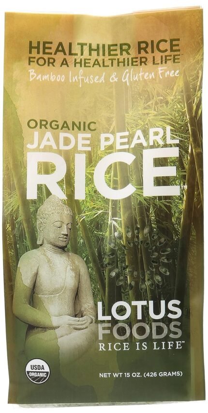 lotus rice jade pearl