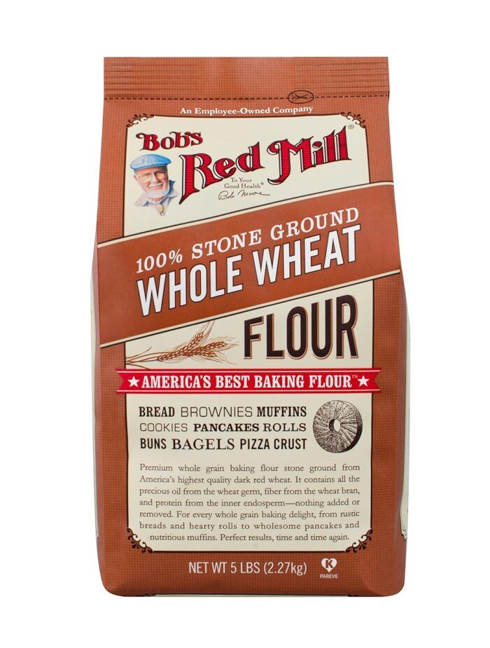 Bob's Red Mill Whole Wheat Flour, 5 Pound - Image 1