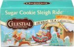 celestial seasonings sugar cookie sleigh ride herbal tea pack
