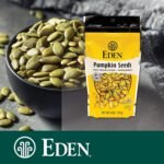 eden organic pumpkin seeds dry roasted pack