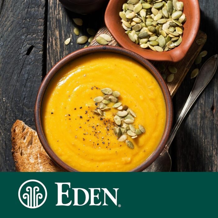 eden organic pumpkin seeds dry roasted pack