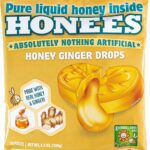 honees honey ginger drops pack