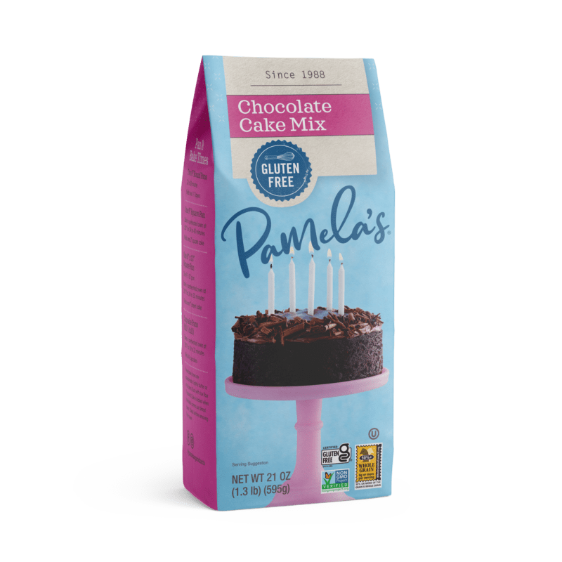 pamelas gluten free chocolate cake mix