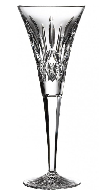 waterford lismore toasting flute pair